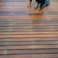 Recuperação de piso de madeira